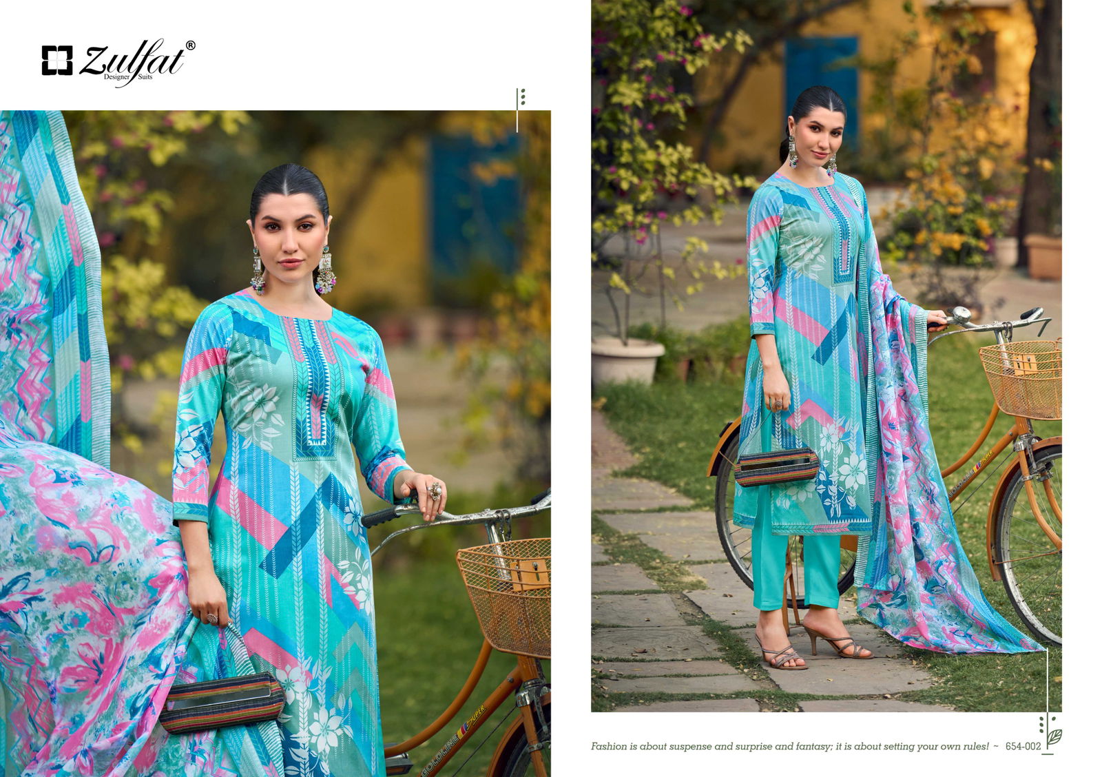 Farhana Vol 10 By Zulfat Cotton Printed Dress Material Online Suppliers In India